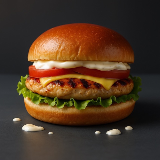 Hamburguesa pollo
